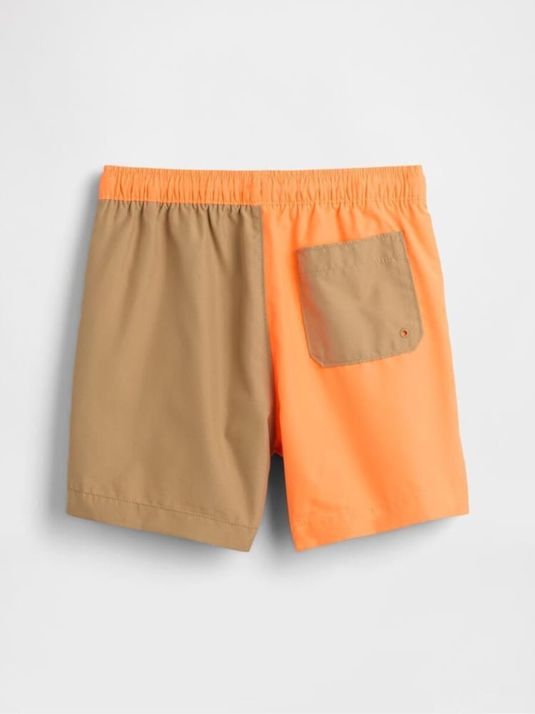 Gap Orange 3.5 Inch Swim Trunks (4-13yrs) (4-13yrs) - Image 2 of 3
