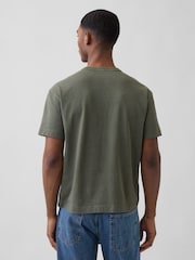 Gap Green Heavyweight Boxy T-Shirt - Image 2 of 5