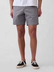 Gap Grey 7 inch Relaxed Shorts - Image 1 of 5