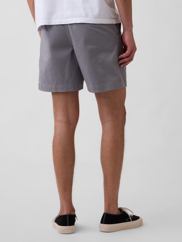 Gap Grey 7 inch Relaxed Shorts - Image 2 of 5 Gap Grey 7 inch Relaxed Shorts - Image 2 of 5