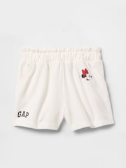 Gap White Minnie Mouse Disney Vintage Soft Shorts (6mths-5yrs) - Image 1 of 2