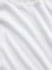 Gap White Pointelle Shell Vest - Image 4 of 4