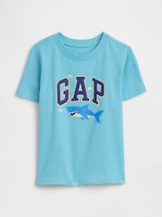 Gap Blue Logo T-Shirt (6mths-5yrs) - Image 1 of 3