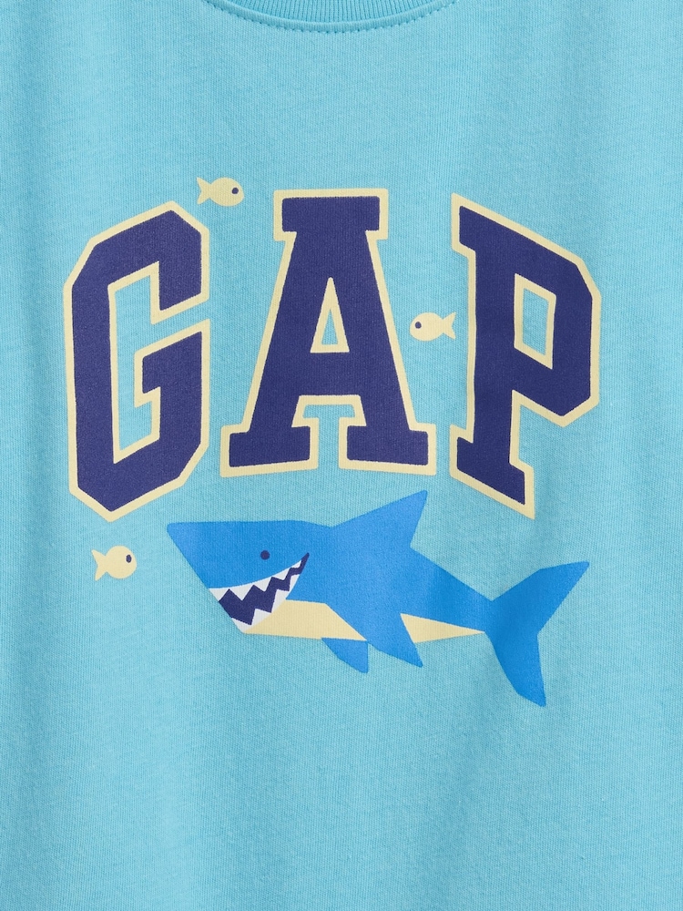 Gap Blue Logo T-Shirt (6mths-5yrs) - Image 3 of 3