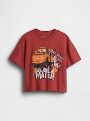 Gap Red Tow Mater Disney Oversized Graphic T-Shirt (6mths-5yrs) - Image 1 of 2