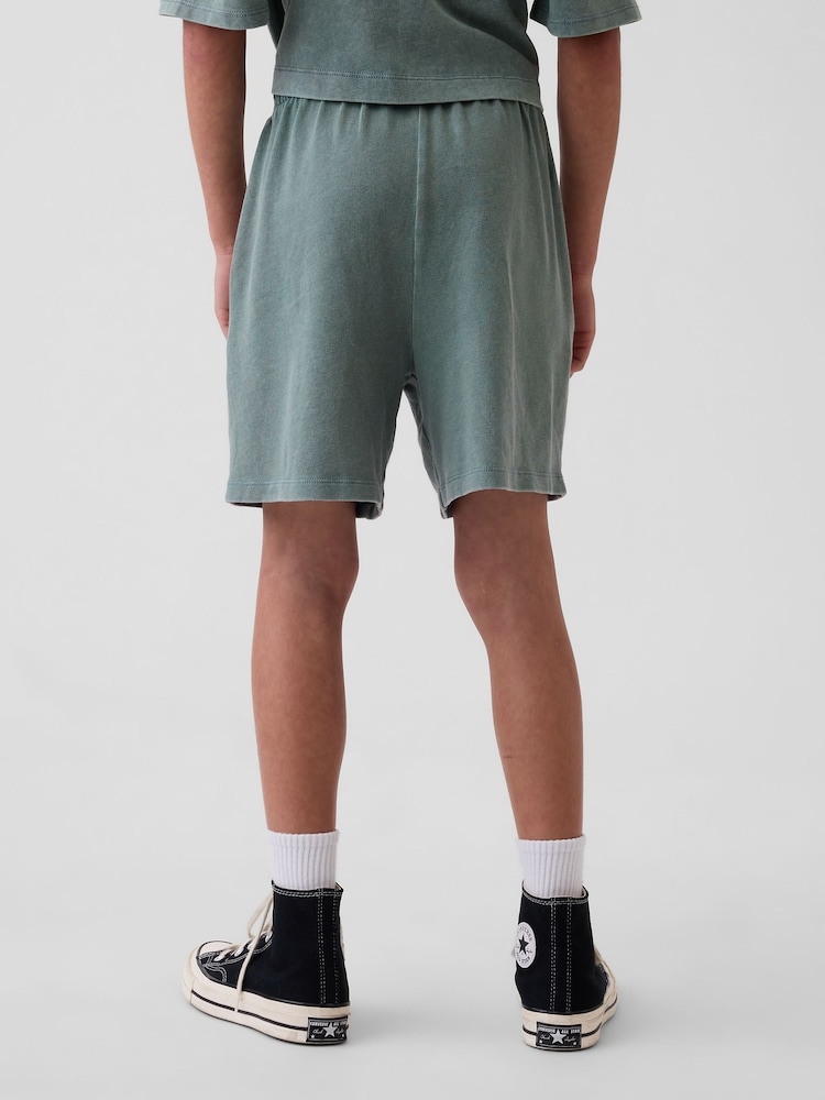 Grün - Gap Heavyweight Easy Shorts (4-13yrs) - Bild 2 von 5