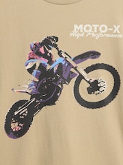 beige - T-shirt graphique Gap (4-13ans) - Image 3 de 3