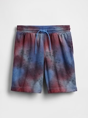 Gap Black Dappled 6 inch Mesh Easy Shorts (4-13yrs) - Image 4 of 5