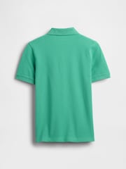 Gap Green Logo Pique Polo Shirt (4-13yrs) - Image 2 of 3