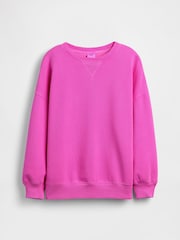 Gap Pink VintageSoft Oversized Tunic Sweatshirt (4-13yrs) (4-13yrs) - Image 4 of 5