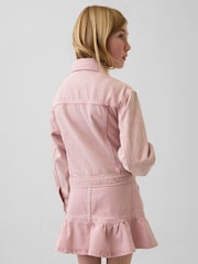 Gap Pink Icon Denim Jacket (4-13yrs) - Image 2 of 5