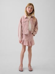 Gap Pink Icon Denim Jacket (4-13yrs) - Image 3 of 5