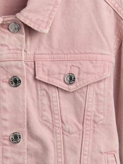 Gap Pink Icon Denim Jacket (4-13yrs) - Image 5 of 5
