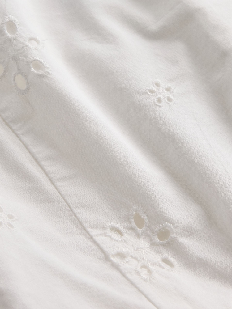 Gap White Eyelet Dress (4-13yrs) - Image 4 of 4 Gap White Eyelet Dress (4-13yrs) - Image 4 of 4