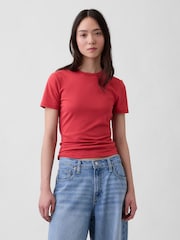 Gap Red Close Knit Jersey T-Shirt - Image 1 of 4