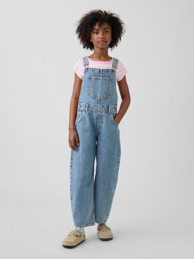 Gap Barrel Overalls Dungarees (4-13yrs) - Bild 1 von 5