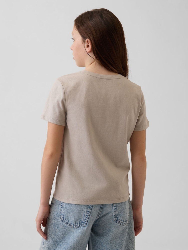 Gap Brown Graphic T-Shirt (4-13yrs) - Image 2 of 4 Gap Brown Graphic T-Shirt (4-13yrs) - Image 2 of 4