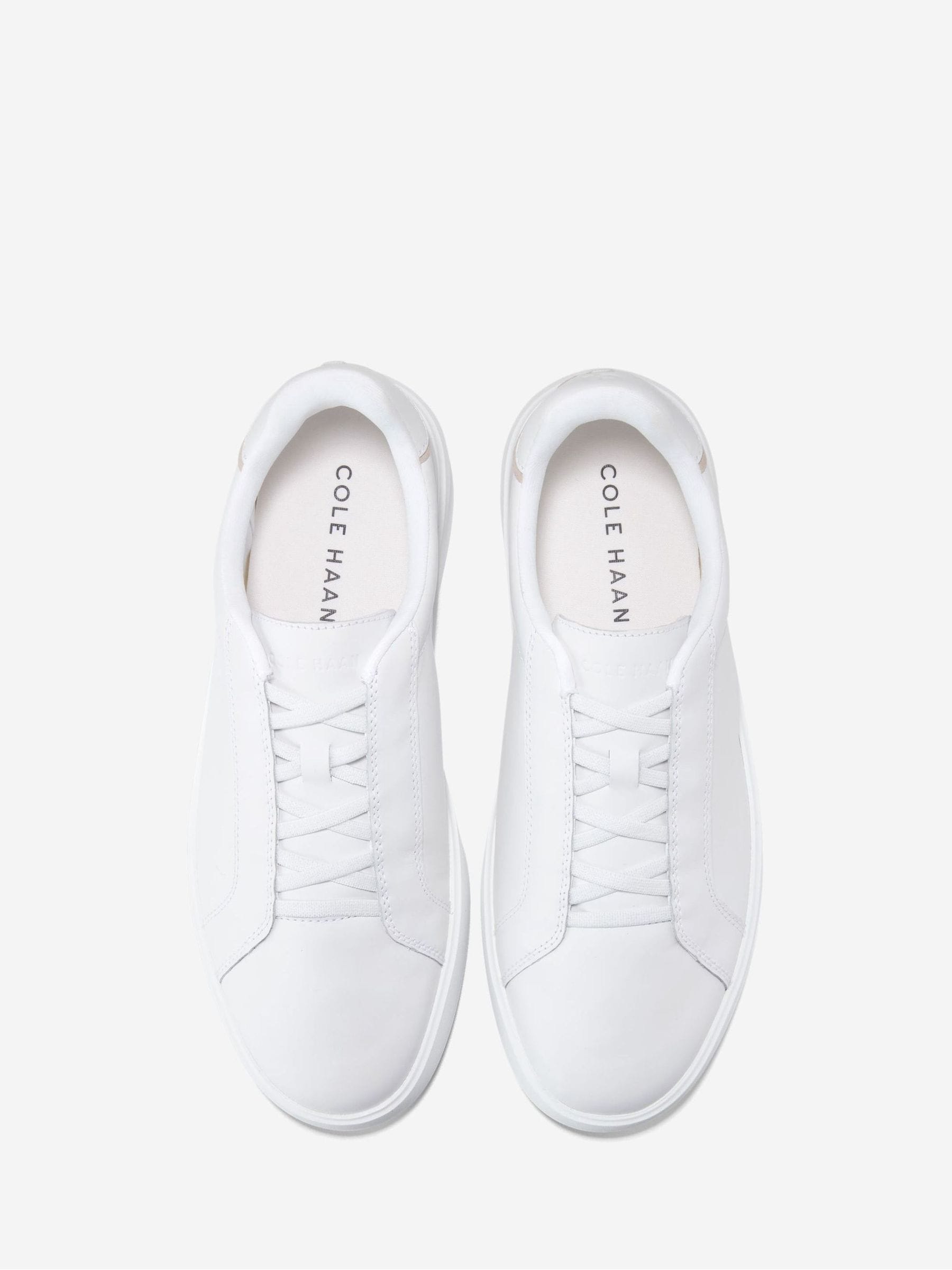 Buy Cole Haan White Grand Crosscourt Daily Slip On Shoe from the