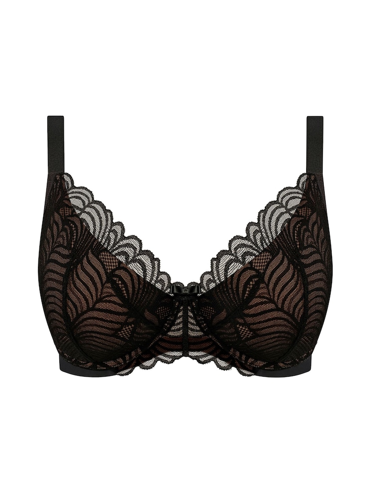 Freya Black Alanna Underwire Padded Plunge Bra - Image 6 of 6 Freya Black Alanna Underwire Padded Plunge Bra - Image 6 of 6