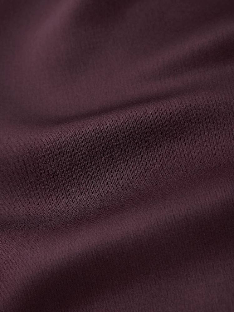 Chocolate Brown Lace Detail Satin Slip - Image 10 of 10 Chocolate Brown Lace Detail Satin Slip - Image 10 of 10