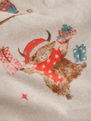 Aveia Hamish The Highland Cow - Camisola de Natal aconchegante para toda a família - Imagem 6 de 7