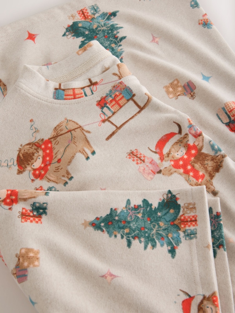 Aveia Hamish The Highland Cow - Camisola de Natal aconchegante para toda a família - Imagem 7 de 7