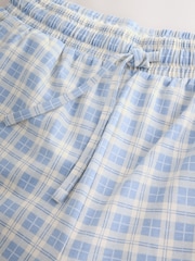 Blue Coffee Mugs/ Gingham Print Short Sleeve Pyjamas - Image 14 of 15