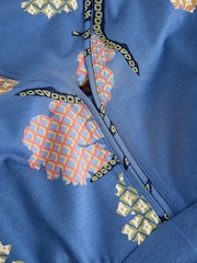 Albastru nuanță cer - White Stuff Megan Jersey Rochie - Imaginea 6 din 6