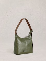 White Stuff Green Mini Sophia Suede Crossbody Bag - Image 2 of 4