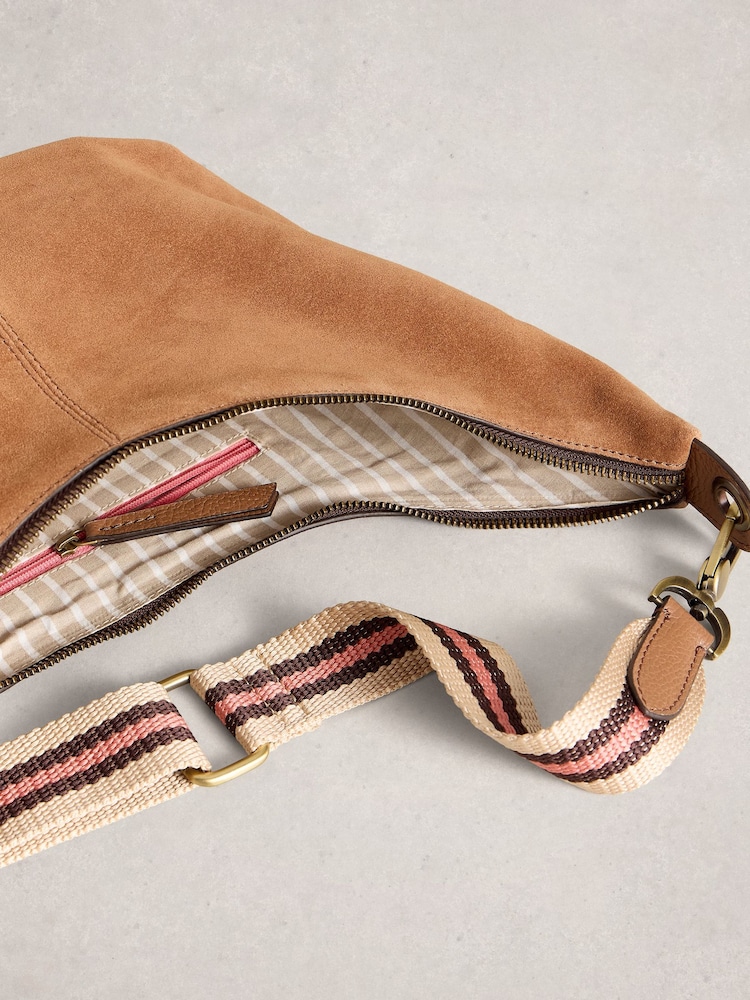 White Stuff Brown Natalie Crossbody Bag - Image 4 of 4 White Stuff Brown Natalie Crossbody Bag - Image 4 of 4