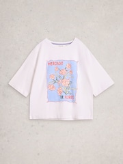 White Stuff Light Purple Katya T-Shirt - Image 1 of 2