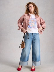 Viola chiaro - Maglietta Katya di White Stuff - Immagine 3 di 6