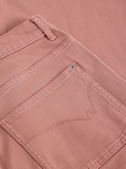 White Stuff Pink Tia Wide Leg Crop Jeans - Image 2 of 2