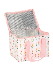 Something Different White Tulip Print Lunch Bag - Image 2 of 4