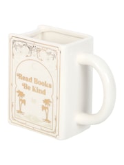 Something Different White Read Be Kind Book Shaped Mug - Image 4 of 4