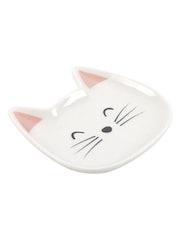 Something Different White Cat Face Trinket Dish - Image 3 of 3