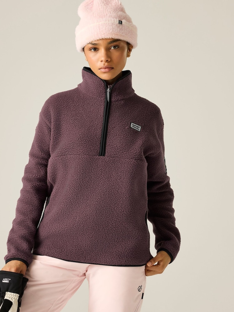 Dare 2b Purple Slide Out Borg Fleece - Image 1 of 9 Dare 2b Purple Slide Out Borg Fleece - Image 1 of 9