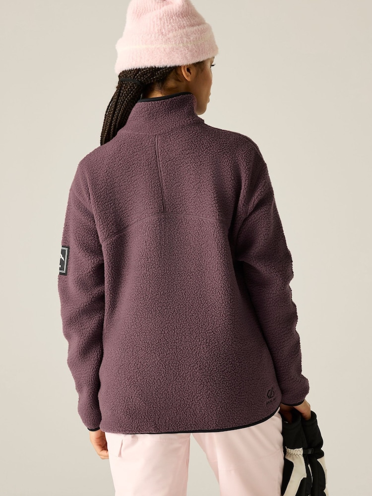 Dare 2b Purple Slide Out Borg Fleece - Image 2 of 9 Dare 2b Purple Slide Out Borg Fleece - Image 2 of 9