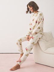 Oatmeal Charlie The Cockapoo Long Sleeve Pyjamas - Image 1 of 4