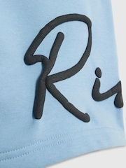 River Island Blue Sweashirt & Shorts Set - Image 4 of 5