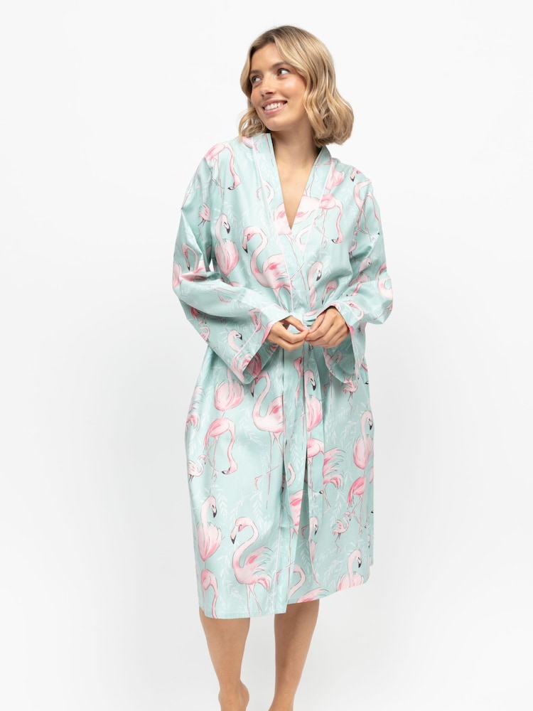 روب قصير Flamingo بأكمام طويلة من Cyberjammies - صورة 1 من 4