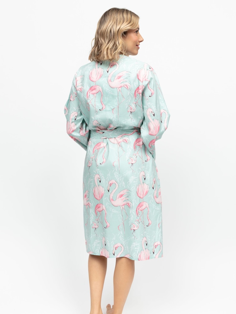 روب قصير Flamingo بأكمام طويلة من Cyberjammies - صورة 2 من 4