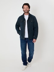 Saltwell Blue Cotton Harrington Jacket - Image 3 of 5