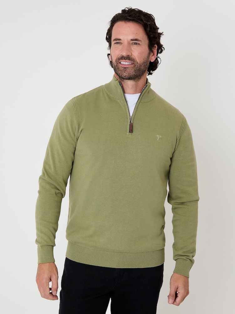 Saltwell Quarter Zip Jumper - Image 1 of 4 Saltwell Quarter Zip Jumper - Image 1 of 4