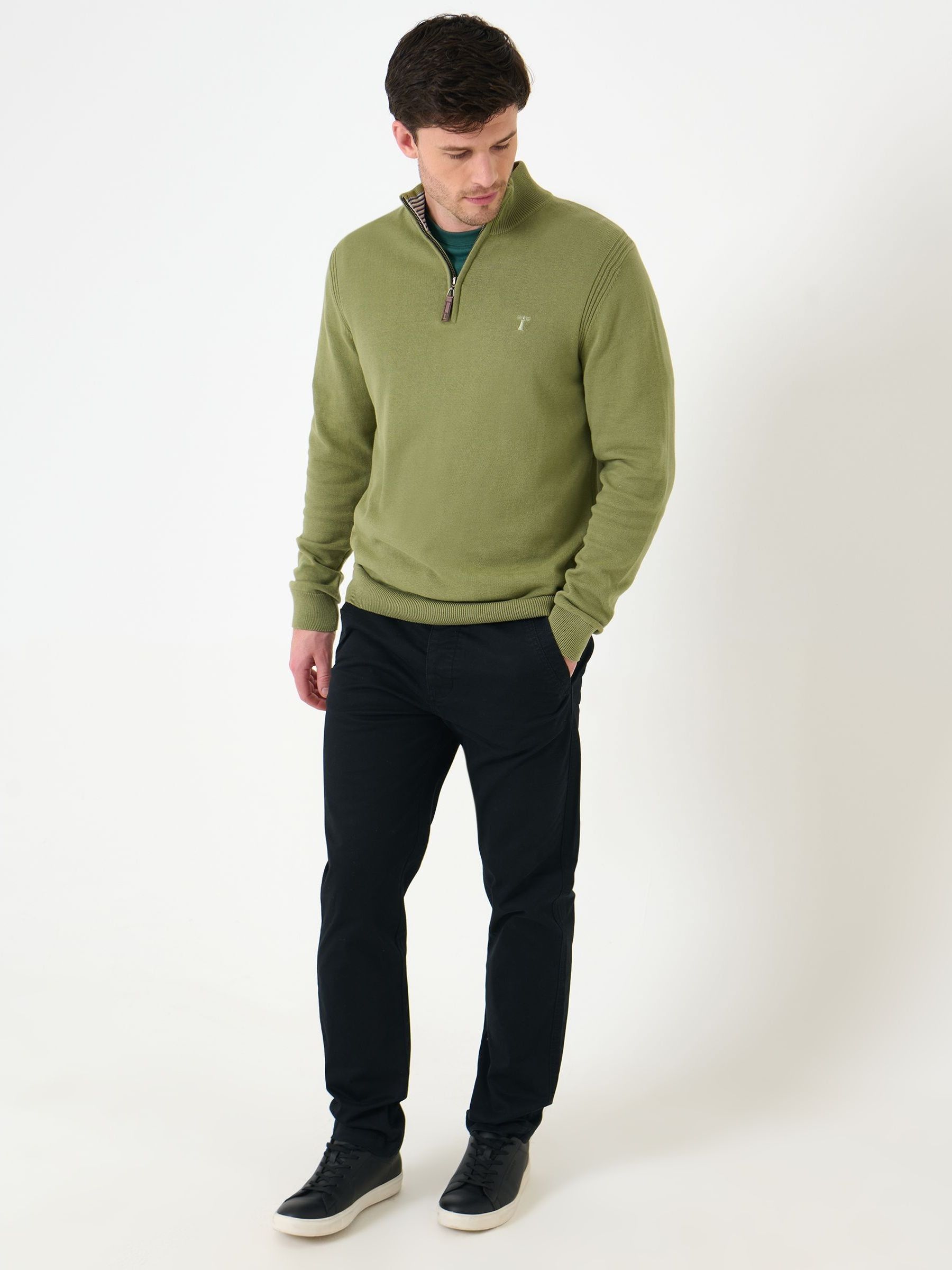 Comprar Verde - Pulôver Saltwell Quarter Zip from Next Brazil