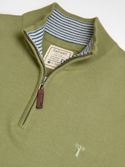 Saltwell Green Quarter Zip Jumper - Image 5 of 6