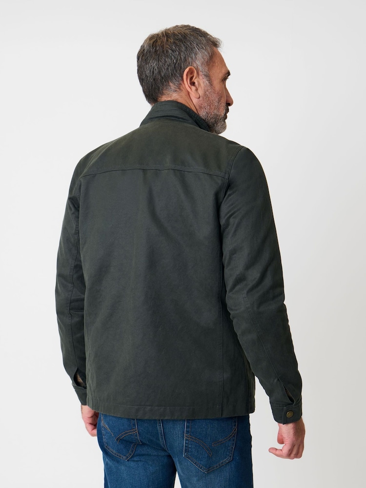 Saltwell Green Cotton Harrington Jacket - Image 2 of 6