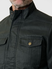 Saltwell Green Cotton Harrington Jacket - Image 4 of 6