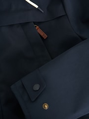 Saltwell Blue Drawcord Waist Hooded Jacket - Image 6 of 7