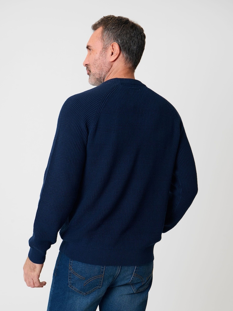 Saltwell Crew Neck Raglan Jumper - Image 2 of 4